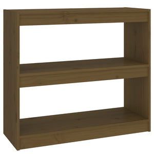 Libreria/Divisorio Miele 80x30x71,5 cm Legno Massello di Pino 808186