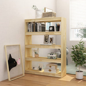 Libreria/Divisorio 100x30x135,5 cm in Legno Massello di Pino cod mxl 6957