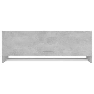 Armadio Grigio Cemento 100x32,5x35 cm in Legno Multistratocod mxl 97242