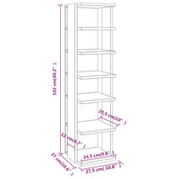 Scarpiera Bianca 25x27x102 cm in Truciolato cod mxl 53934