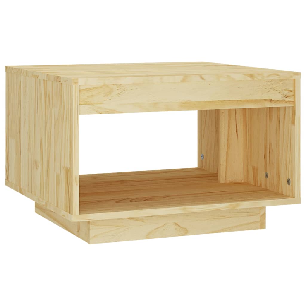 Tavolino da Salotto 50x50x33,5 cm in Legno Massello di Pino cod mxl 18729