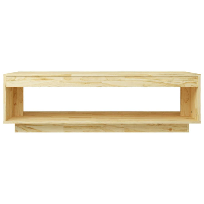 Tavolino da Salotto 110x50x33,5 cm in Legno Massello di Pino 808508