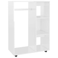 Armadio Bianco Lucido 80x40x110 cm in Legno Multistratocod mxl 111838