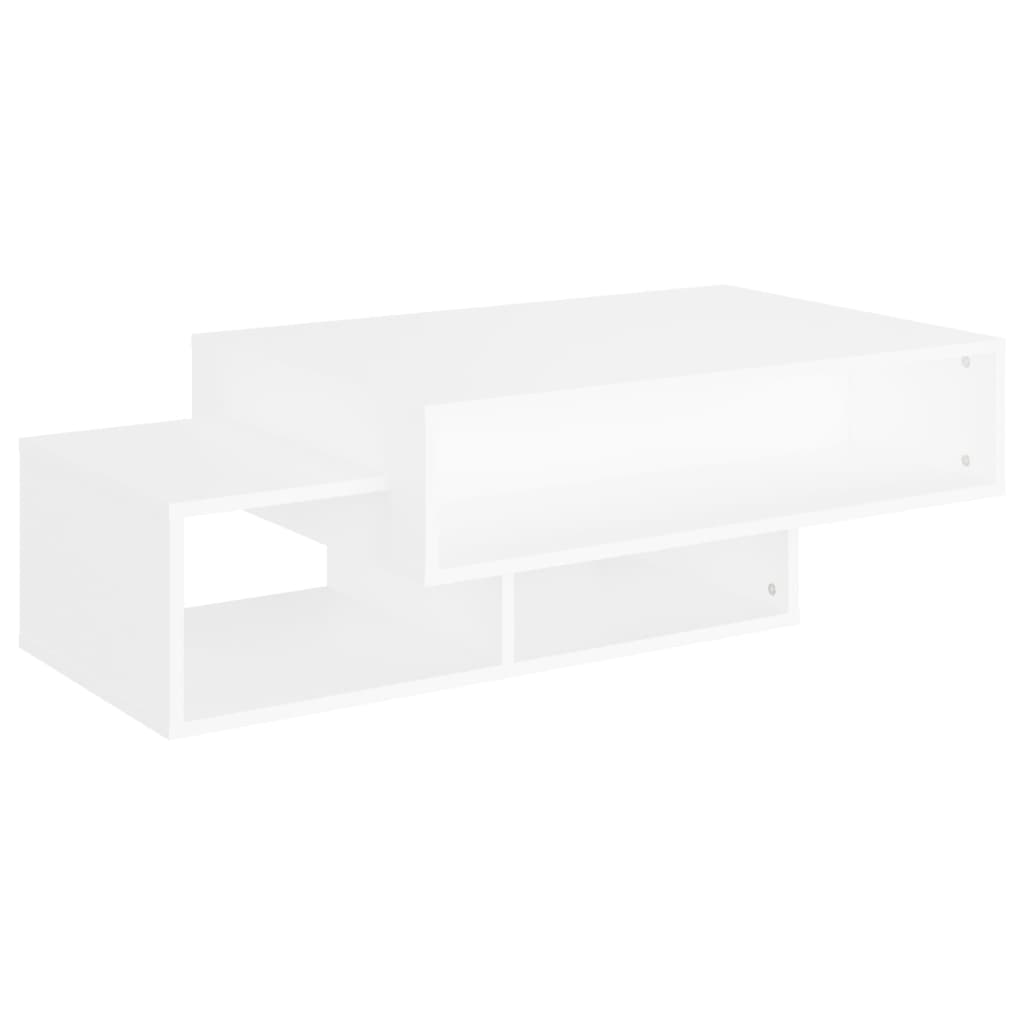 Tavolino da Salotto Bianco 102x55x42 cm Legno Legno Multistrato cod mxl 9919