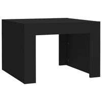 Tavolino da Salotto Nero 50x50x35 cm in Truciolato cod mxl 13125