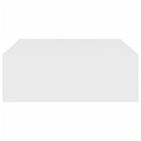 Tavolino da Salotto Bianco 100x100x35 cm Truciolato cod mxl 55825