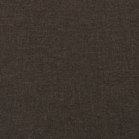 Poggiapiedi Marrone Scuro 78x56x32 cm in Tessuto 337750