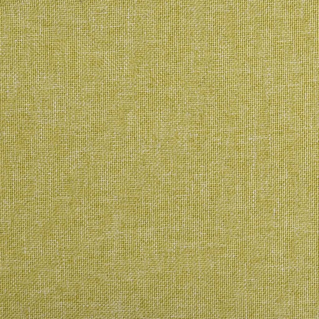 Poggiapiedi Verde 78x56x32 cm in Tessuto 337783