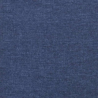 Poggiapiedi Blu 78x56x32 cm in Tessuto cod mxl 70416