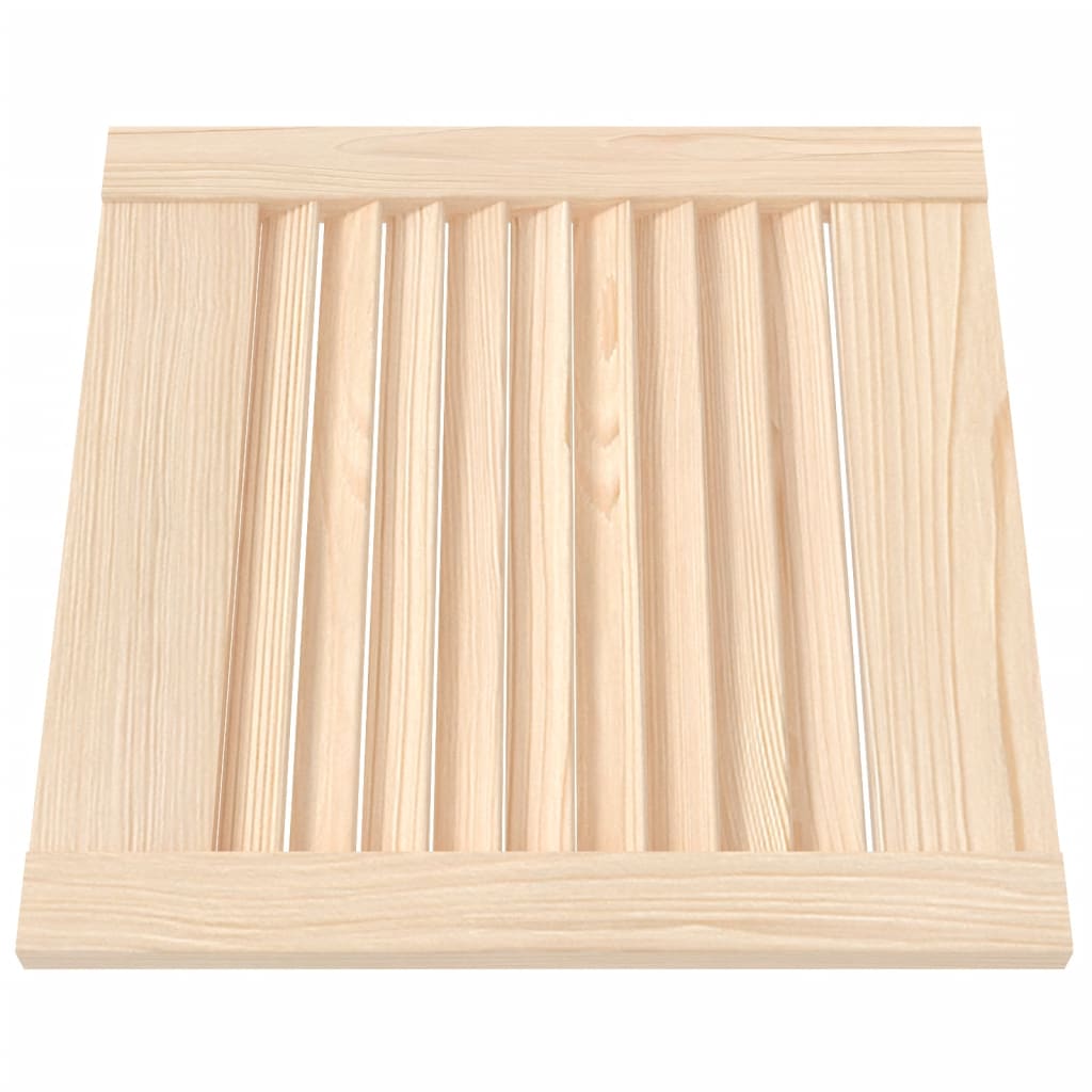 Anta a Lamelle in Legno Massello di Pino 39,5x39,4 cm cod mxl 58820