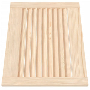 Anta a Lamelle in Legno Massello di Pino 39,5x39,4 cm cod mxl 72723