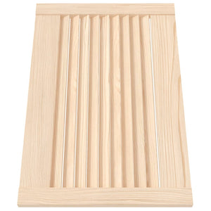 Anta con Design a Lamelle 39,5x59,4 cm in Legno di Pino 151112