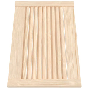 Ante a Lamelle 4 pz in Legno Massello di Pino 39,5x59,4 cm 151114