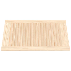 Ante a Lamelle 2 pz in Legno Massello di Pino 69x39,4 cm 151125