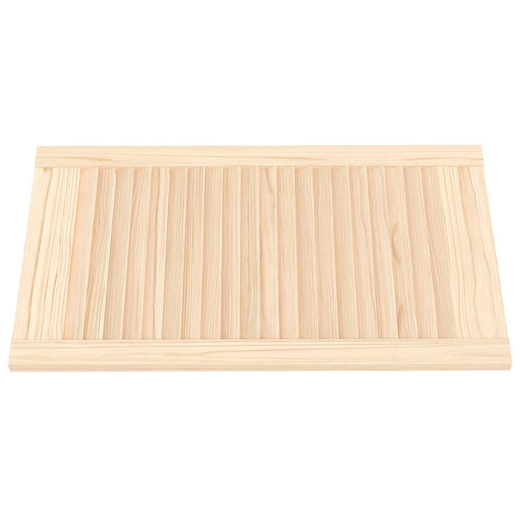 Ante a Lamelle 2 pz in Legno Massello di Pino 69x39,4 cm 151125