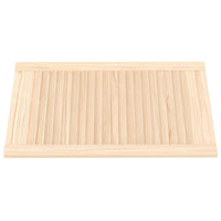 Ante con Design a Lamelle 4 pz 69x39,4 cm in Legno di Pino 151126