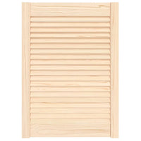 Anta a Lamelle in Legno Massello di Pino 69x49,4 cm cod mxl 59120