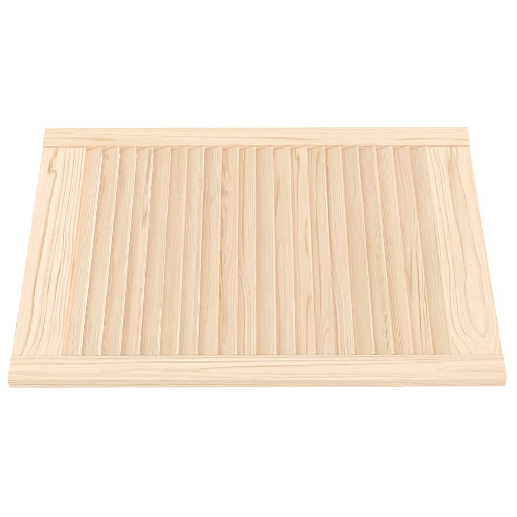 Ante a Lamelle 4 pz in Legno Massello di Pino 69x49,4 cm 151129