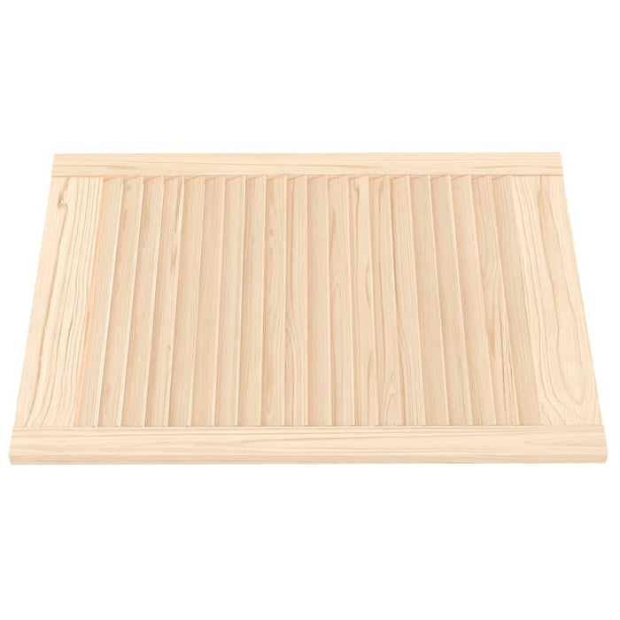 Ante a Lamelle 4 pz in Legno Massello di Pino 69x49,4 cm 151129