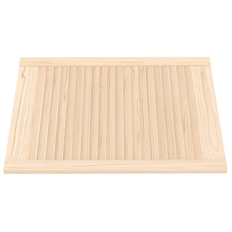 Ante a Lamelle 4 pz in Legno Massello di Pino 69x49,4 cm 151129