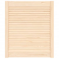 Anta a Lamelle in Legno Massello di Pino 69x59,4 cm cod mxl 63705