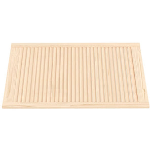 Ante a Lamelle 2 pz in Legno Massello di Pino 99,3x59,4 cm cod mxl 65408