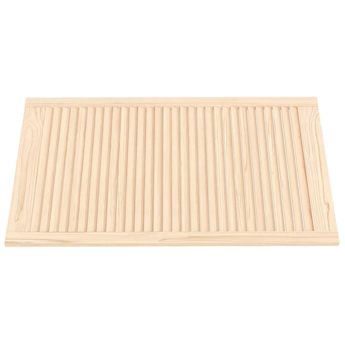 Ante a Lamelle 2 pz in Legno Massello di Pino 99,3x59,4 cm cod mxl 65408