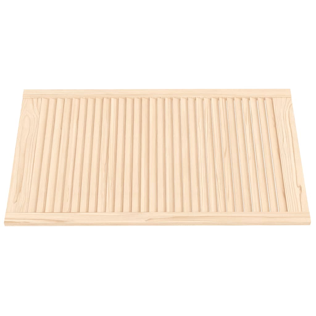 Ante a Lamelle 4 pz in Legno Massello di Pino 99,3x59,4 cm cod mxl 60275