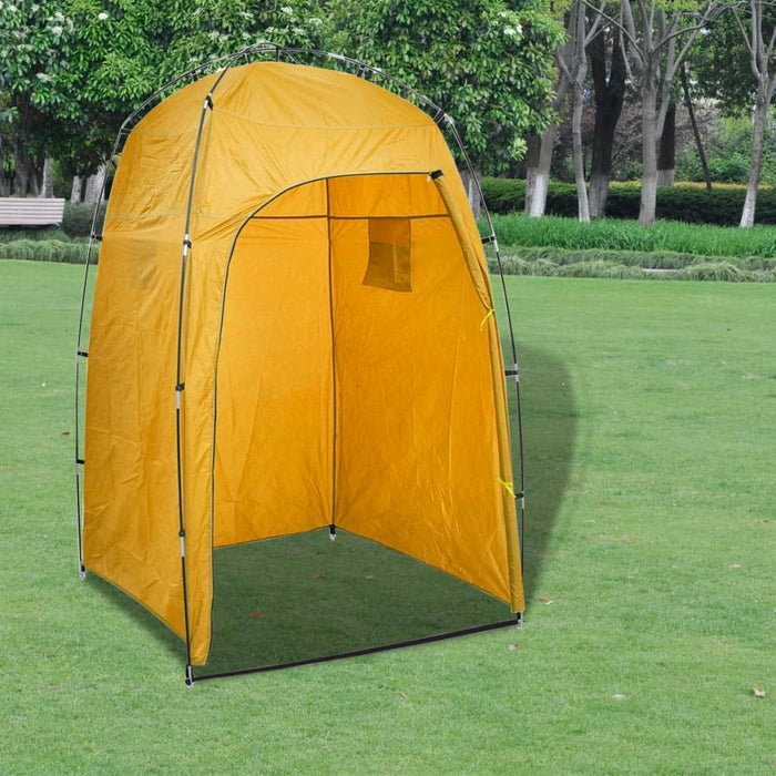 Toilette Portatile da Campeggio con Tenda 10+10 L 