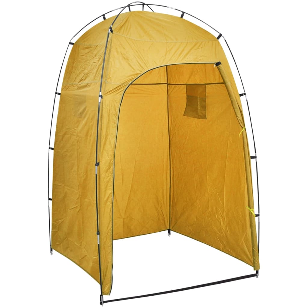 Toilette Portatile da Campeggio con Tenda 10+10 L 