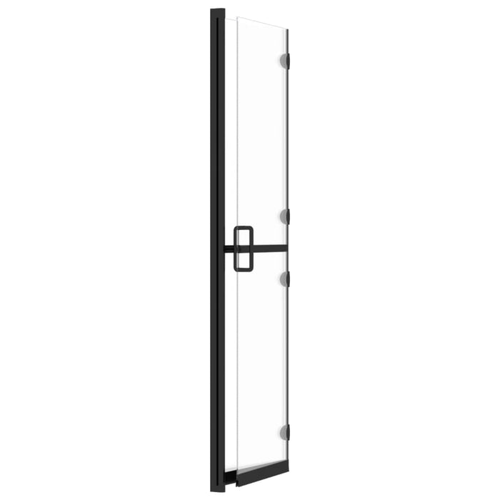 Parete per Doccia Walk-in Pieghevole in Vetro ESG 90x190 cm cod mxl 51406