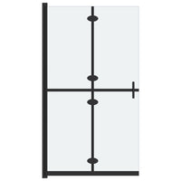 Parete per Doccia Walk-in Pieghevole in Vetro ESG 70x190 cm cod mxl 39816