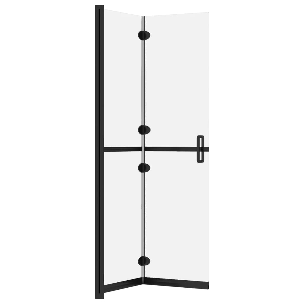 Parete per Doccia Walk-in Pieghevole in Vetro ESG 70x190 cm cod mxl 39816