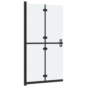 Parete per Doccia Walk-in Pieghevole in Vetro ESG 90x190 cm cod mxl 45287