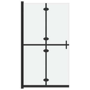 Parete per Doccia Walk-in Pieghevole in Vetro ESG 100x190 cm cod mxl 75711