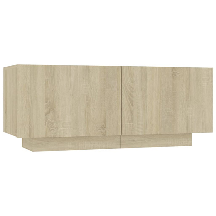 Comodino Rovere Sonoma 100x35x40 cm in Truciolato 3082768