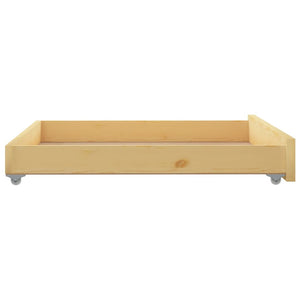 Cassetti per Divano Letto 2 pz in Legno Massello di Pino 806970