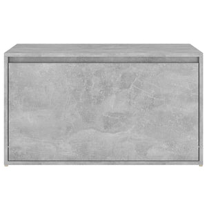 Panca da Ingresso 80x40x45 cm Grigio Cemento in Truciolato cod mxl 45095