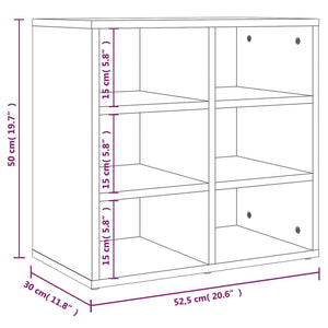 Scarpiera Bianca 52,5x30x50 cm cod mxl 41354