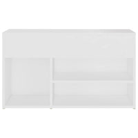 Panca Portascarpe Bianco 103x30x54,5 cm in Truciolato cod mxl 54251