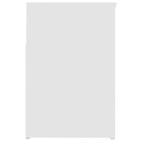 Panca Portascarpe Bianco 103x30x54,5 cm in Truciolato cod mxl 54251