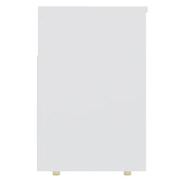 Panca Portascarpe Bianco 105x30x45 cm in Truciolato cod mxl 70848