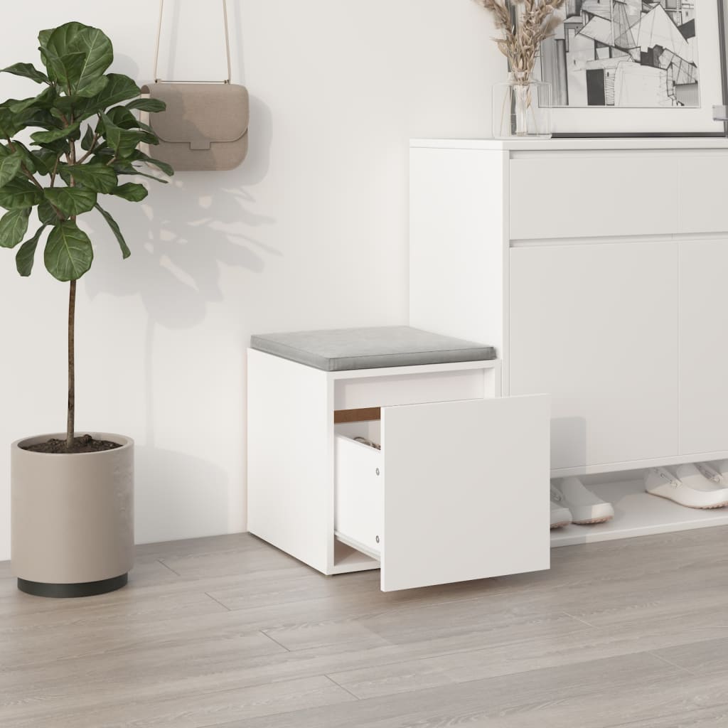 Cassetto Contenitore Bianco 40,5x40x40 cm in Legno Multistrato