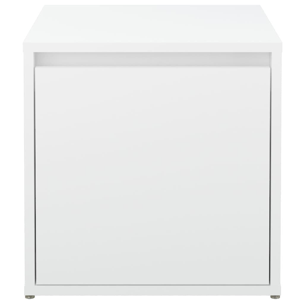 Cassetto Contenitore Bianco 40,5x40x40 cm in Legno Multistrato cod mxl 50060