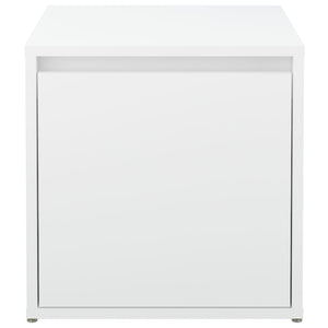 Cassetto Contenitore Bianco 40,5x40x40 cm in Legno Multistrato cod mxl 50060