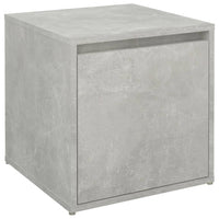 Cassetto Contenitore Grigio Cemento 40,5x40x40 cm in Legno cod mxl 39958