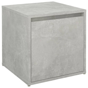 Cassetto Contenitore Grigio Cemento 40,5x40x40 cm in Legno cod mxl 39958