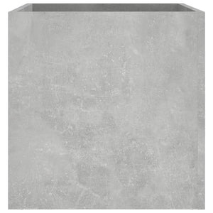 Fioriera Grigio Cemento 40x40x40 cm in Legno Multistrato cod mxl 66820