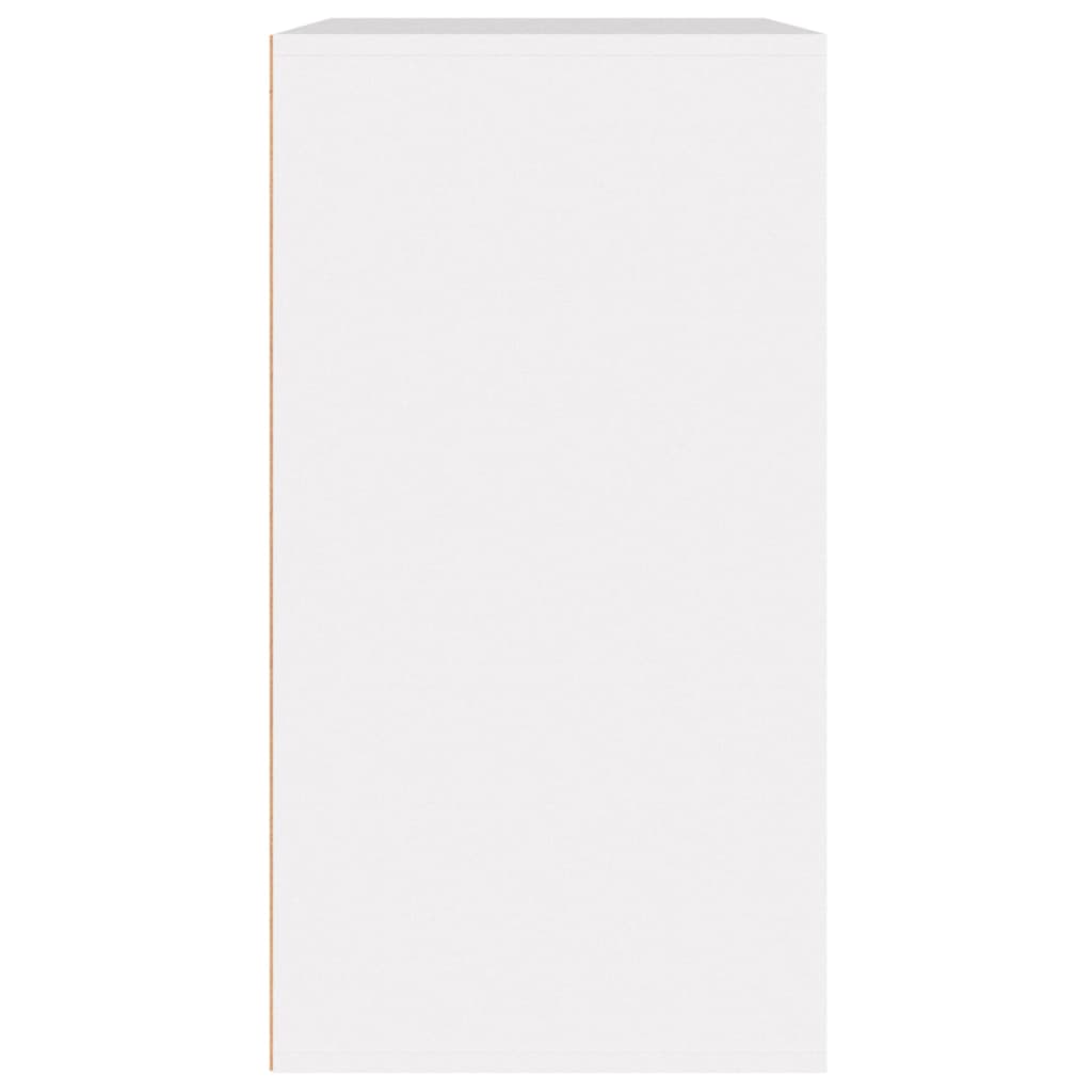 Armadietto per Cosmetici Bianco 80x40x75cm in Legno Multistrato 808837