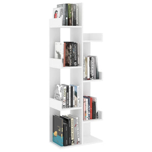 Libreria Bianca 48x25,5x140 cm in Truciolato 808909